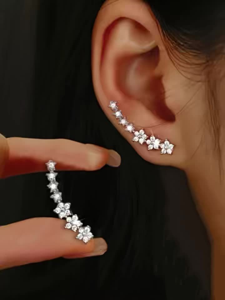 Soreya | Elegante Blumenohrringe mit zeitlosem Stil