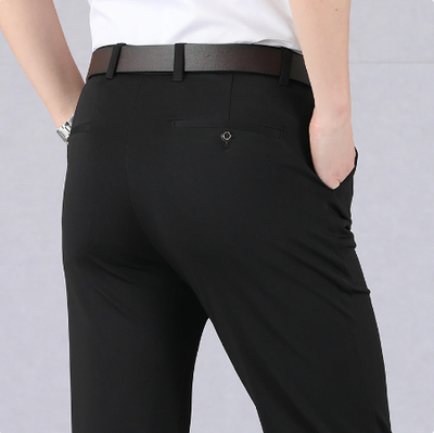 Quavero| Klassische Herrenhose mit hoher Elastizität