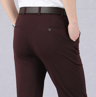 Quavero| Klassische Herrenhose mit hoher Elastizität