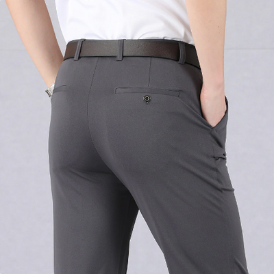 Quavero| Klassische Herrenhose mit hoher Elastizität