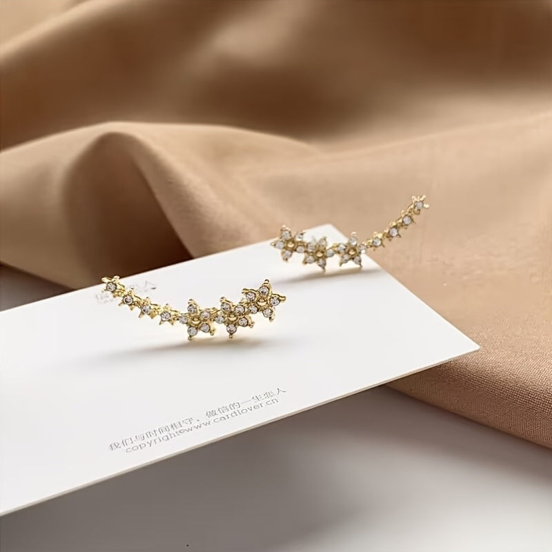 Soreya | Elegante Blumenohrringe mit zeitlosem Stil