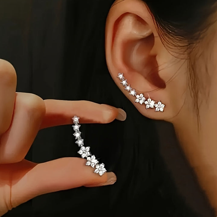 Soreya | Elegante Blumenohrringe mit zeitlosem Stil