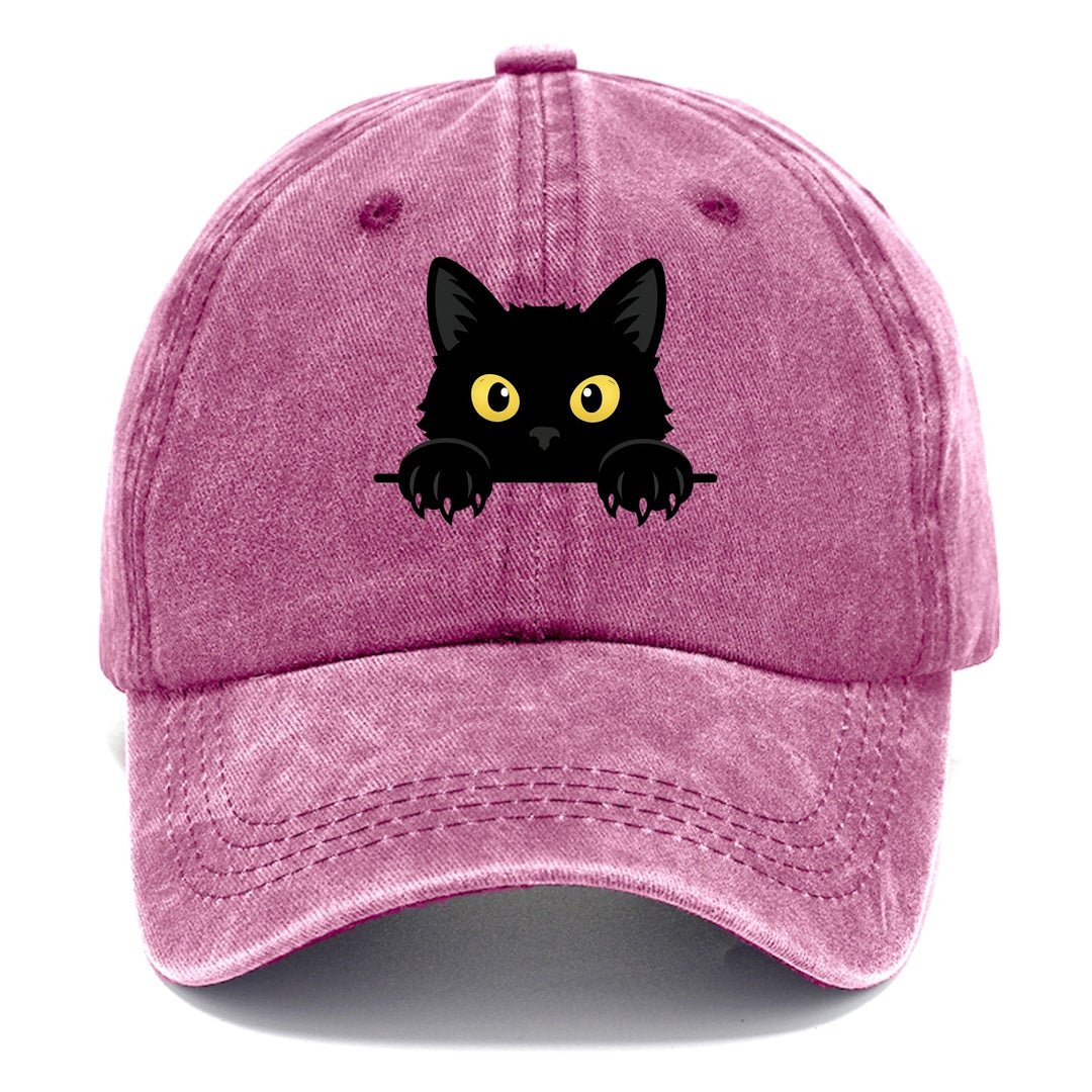 Quinnley | Schwarze Katze - Klassische Mütze