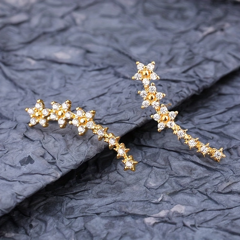 Soreya | Elegante Blumenohrringe mit zeitlosem Stil