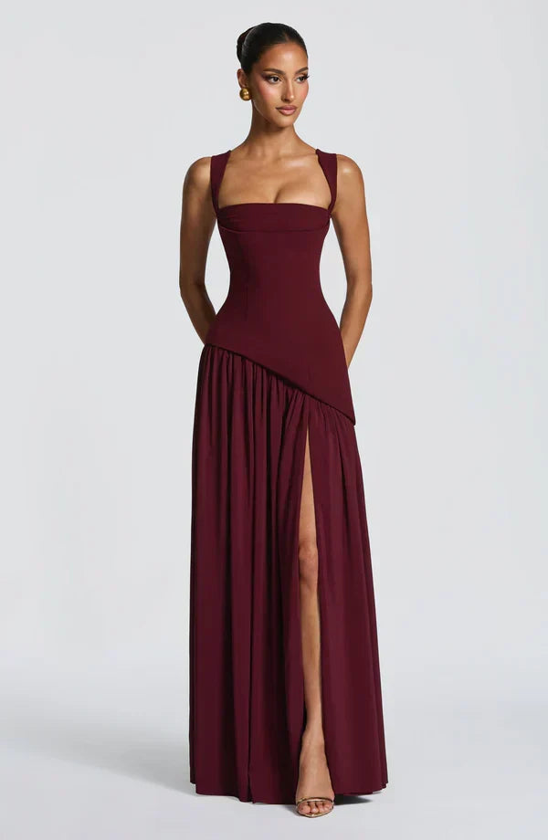 Story | Langes Lackkleid